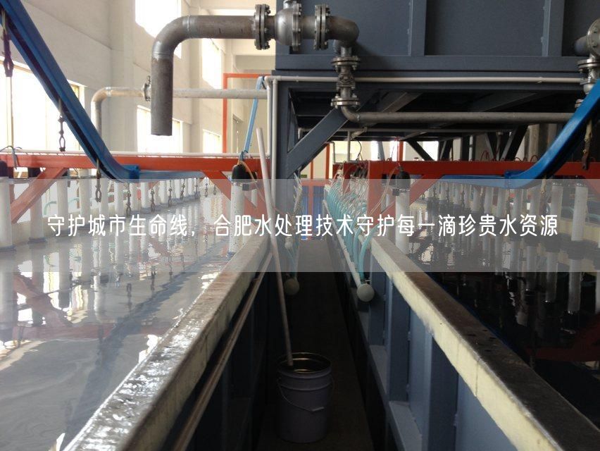守护城市生命线，合肥水处理技术守护每一滴珍贵水资源(图1)