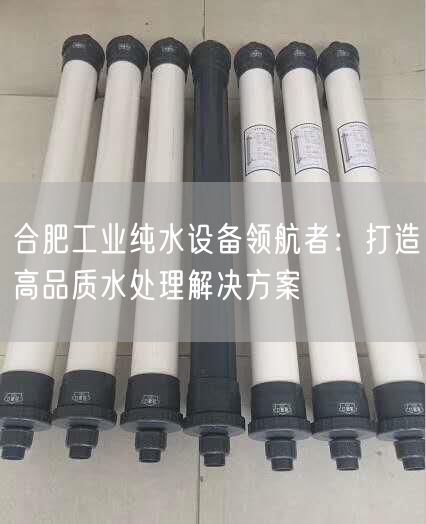 合肥工业纯水设备领航者：打造高品质水处理解决方案(图1)